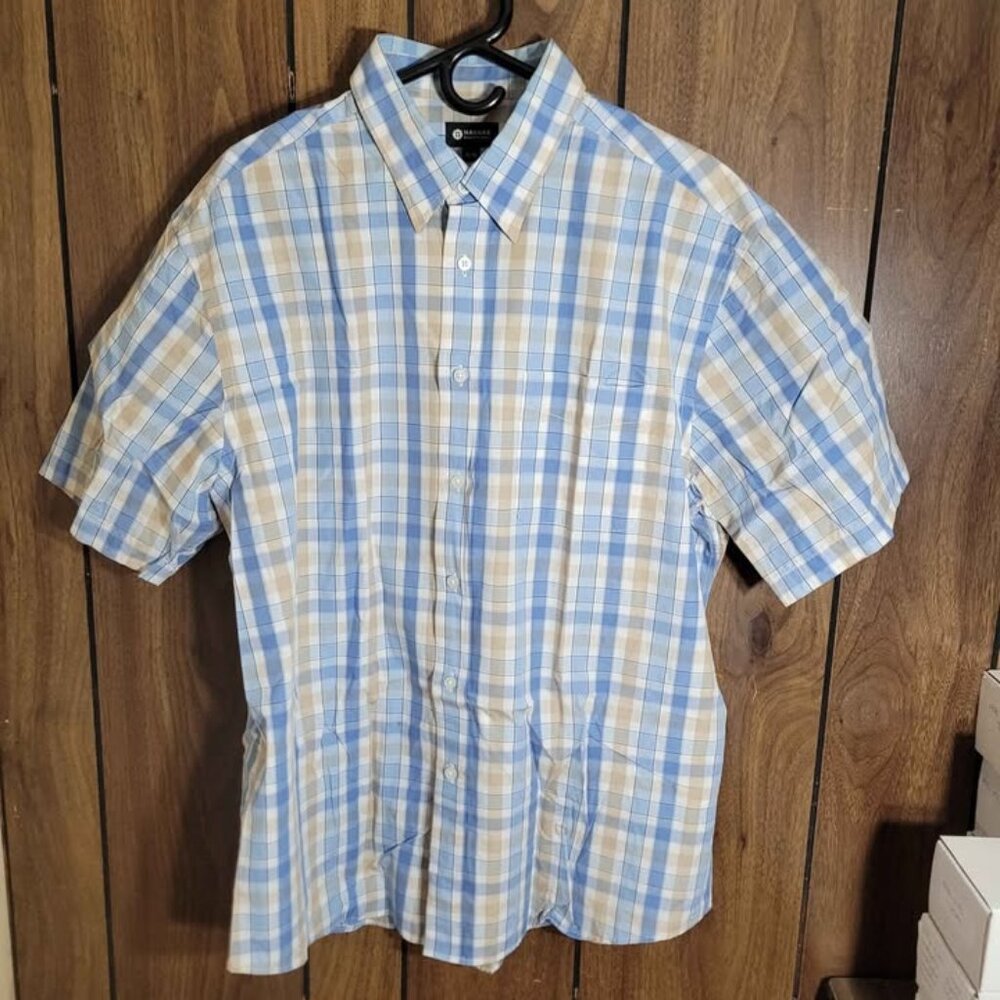 Haggar Clothing XL Plaid Shirt